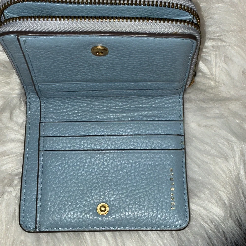 Tory Burch Britten‎ Textured Leather Mini Wallet